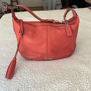 Coach Sienna Leather Hobo Handbag